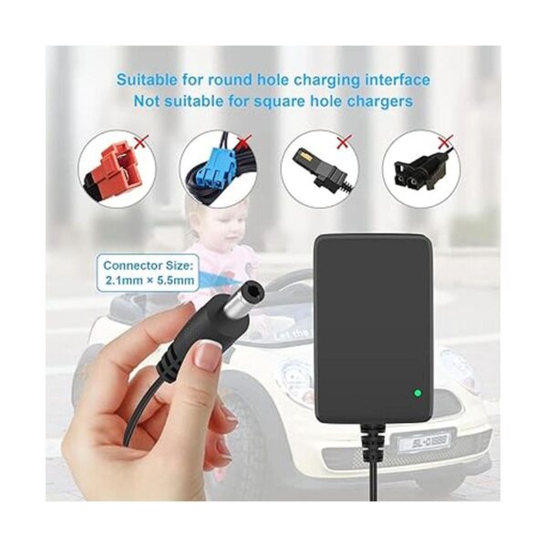 Cargador de batería de 12 V para juguetes de paseo Fuente_2