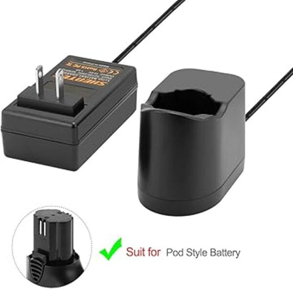 Cargador de batería de litio Shentec 10.8V compatible con
