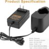 Cargador de batería de litio Shentec 10.8V compatible con