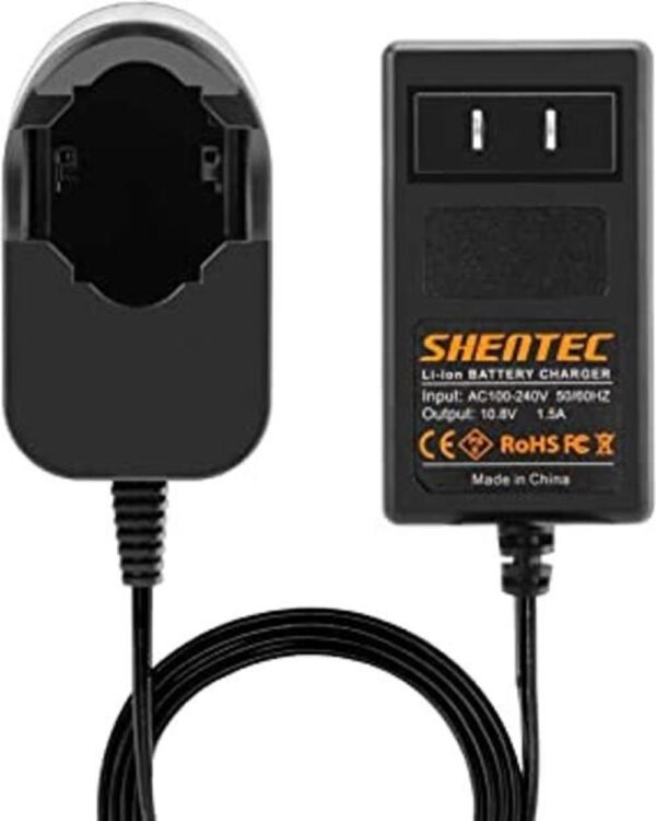 Cargador de batería de litio Shentec 10.8V compatible con