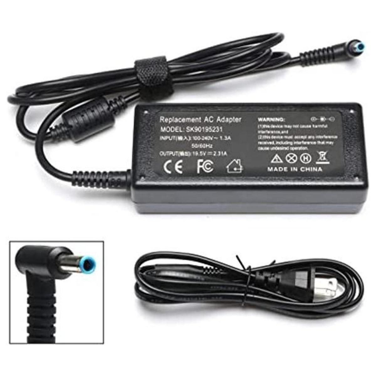 Cargador de laptop de 45 W para laptop HP de 14 pulgadas