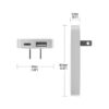 Cargador de pared plana tipo C Galvanox Ultra Slim_6