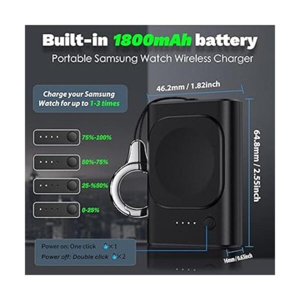 Cargador de reloj para Samsung Watch 5 cargador portátil_3