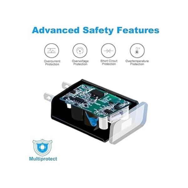 Cargador de teléfono 3.0 de carga rápida de 18 W para Moto_3