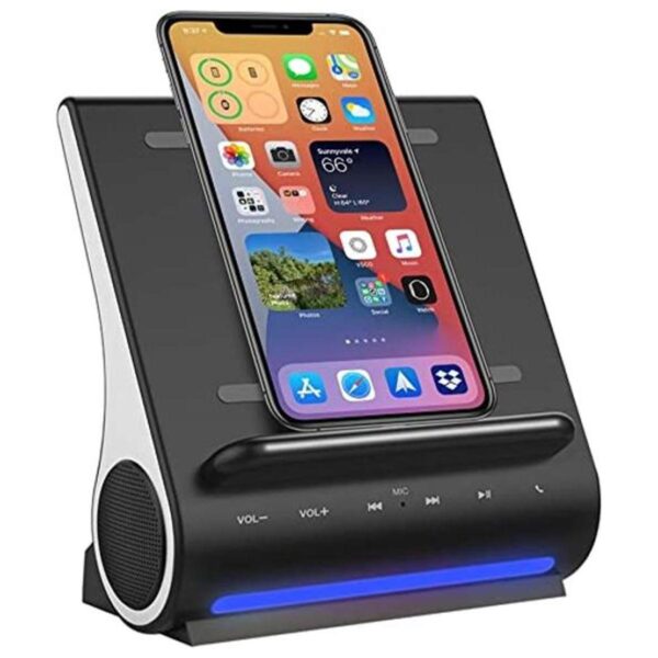 Cargador inalámbrico de carga rápida altavoces Bluetooth_1