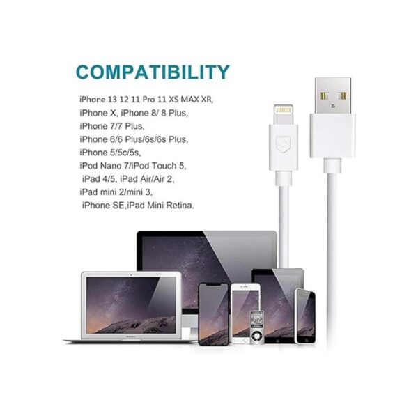 Cargador para iPhone paquete de 4 cables de carga_5