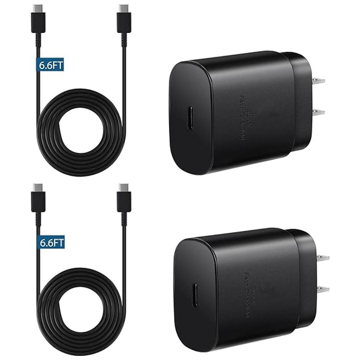 Cargador rápido USB C cargador súper rápido de 25 W tipo