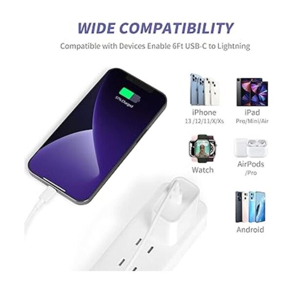 Cargador rápido para iPhone 11 12 13 14 certificado Apple_6