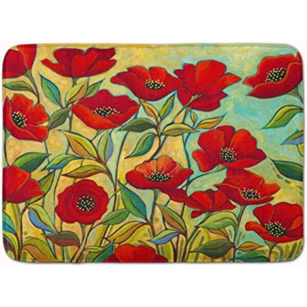 Carolines Treasures PPD3020RUG Tapete de baño de flores_1