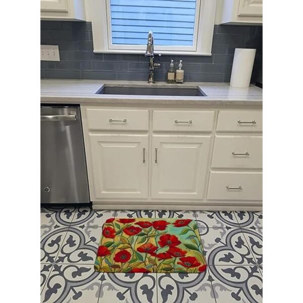 Carolines Treasures PPD3020RUG Tapete de baño de flores_3