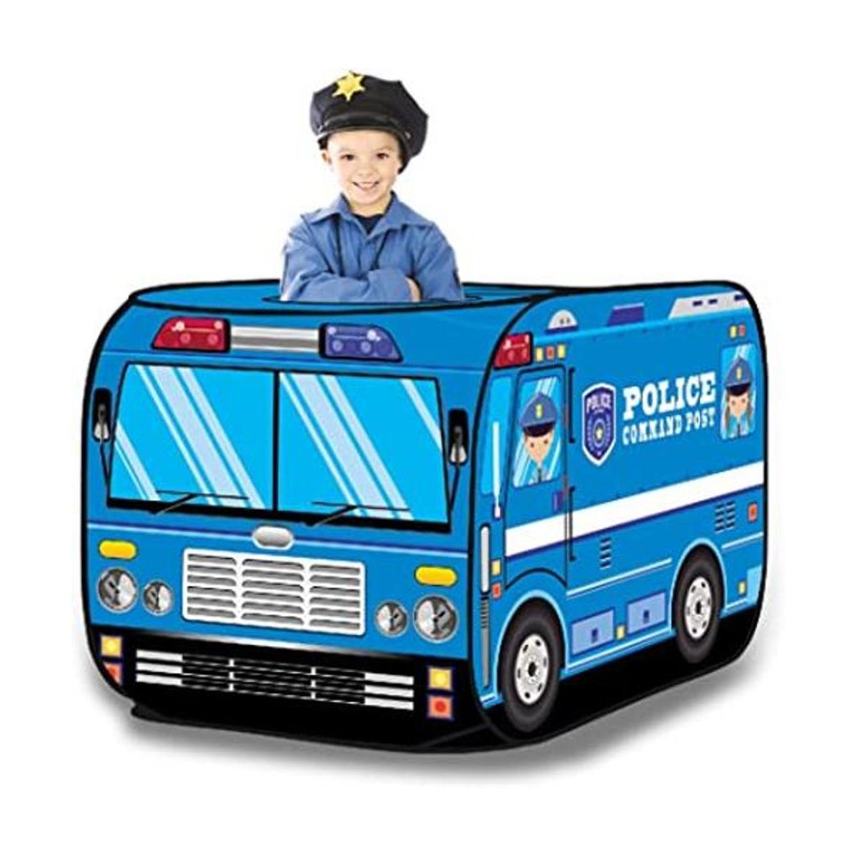 Carpa plegable para niños de policía para jugar en