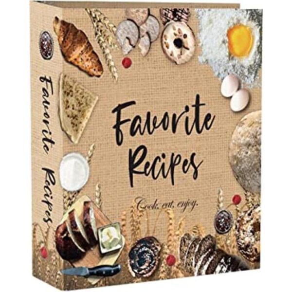Carpeta de recetas kit organizador de página completa de_1