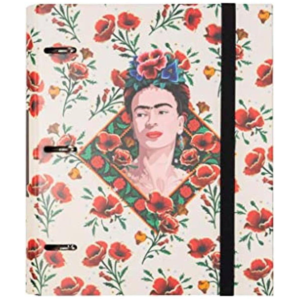 Carpeta oficial de Frida Kahlo de 3 anillas prémium