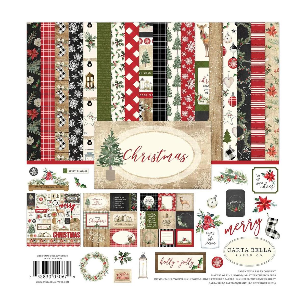 Carta Bella Paper Company Kit de colección navideña