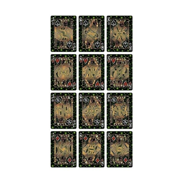Cartas de juego de bicicleta con diseño de luciérnagas_6