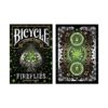 Cartas de juego de bicicleta con diseño de luciérnagas_2