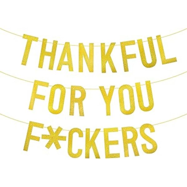 Cartel Thankful for You pancarta de Acción de Gracias con_1