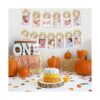 Cartel de fotos de calabaza para el primer cumpleaños_2