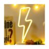 Cartel de neón LED para interior luz nocturna con base de_3