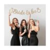 Cartel de novia preencordada sin bricolaje pancarta de