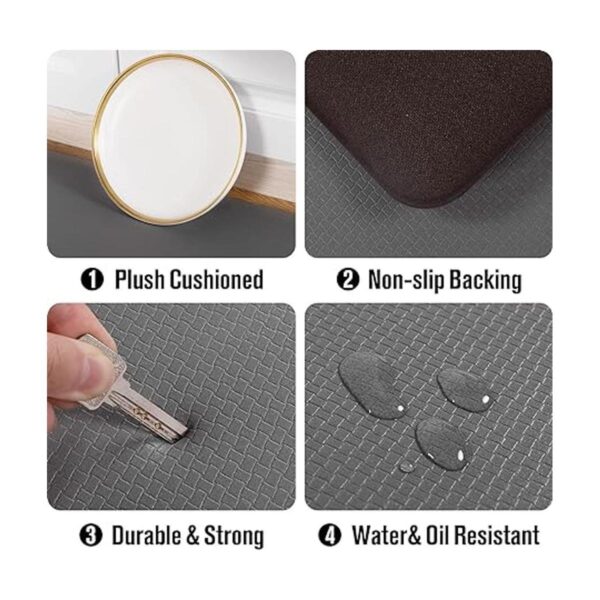 Carvapet Tapete antifatiga acolchado cómodo de cocina
