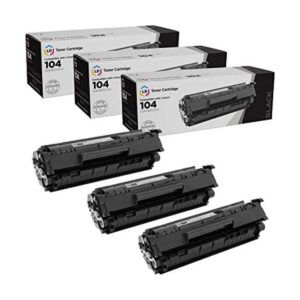 Cartucho de tóner compatible con LD para Canon 104 negro_1