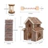 Casas de hámster de juguete para actividades de animales