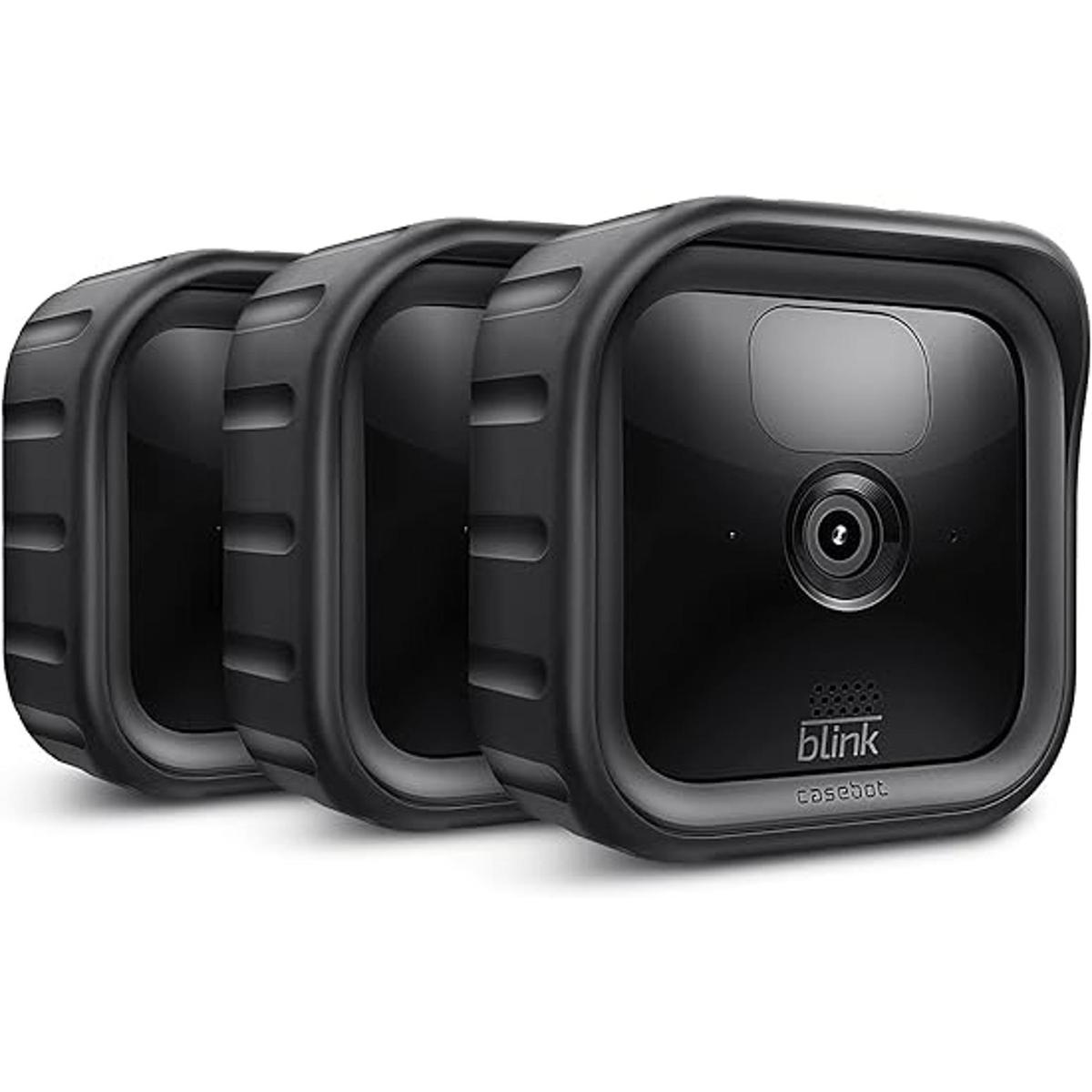 CaseBot Funda de silicona para cámara Blink para