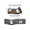 CaseBuy Funda para teclado compatible con teclado_5