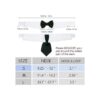Casidoxi Collar de esmoquin para perro gato corbatín de_2