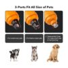Casfuy Molinillo de uñas para perros con 2 luces LED