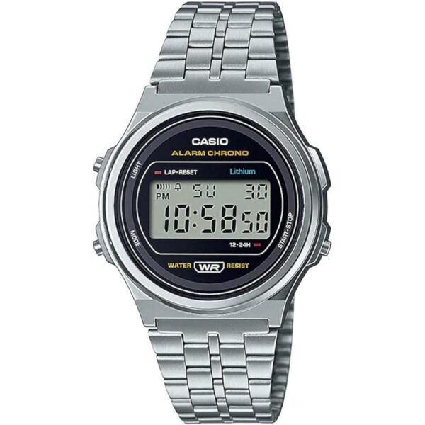 Collection Men Digital Watch Vintage with Stainless