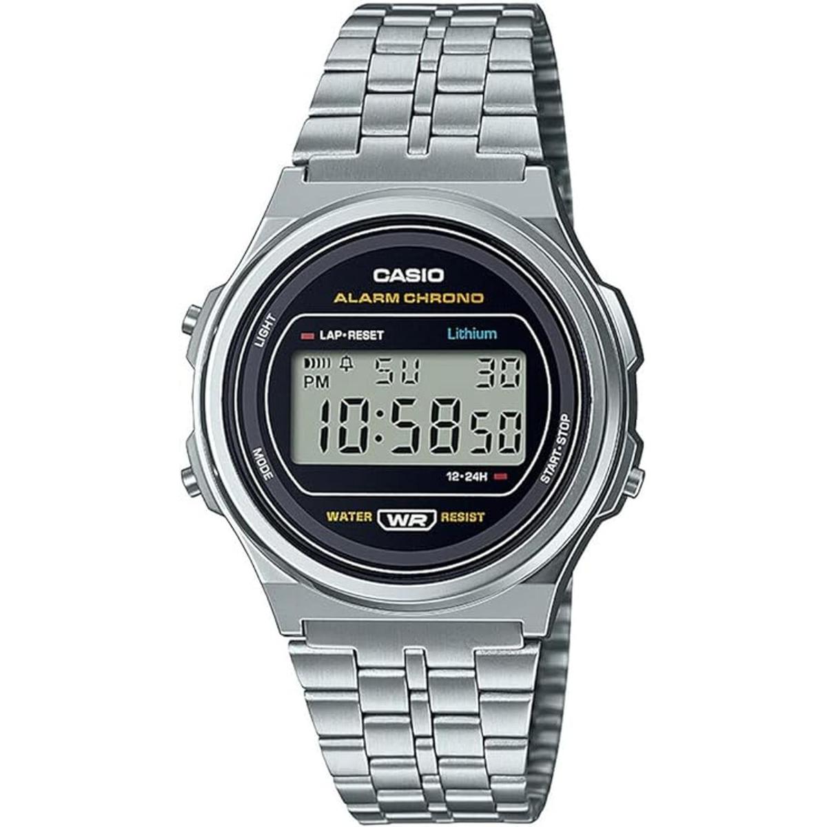 Collection Men Digital Watch Vintage with Stainless