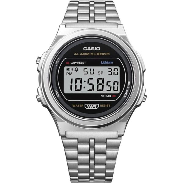 Collection Men Digital Watch Vintage with Stainless