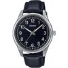 MTPV005L1B4 Reloj analógico estándar de cuero negro_1
