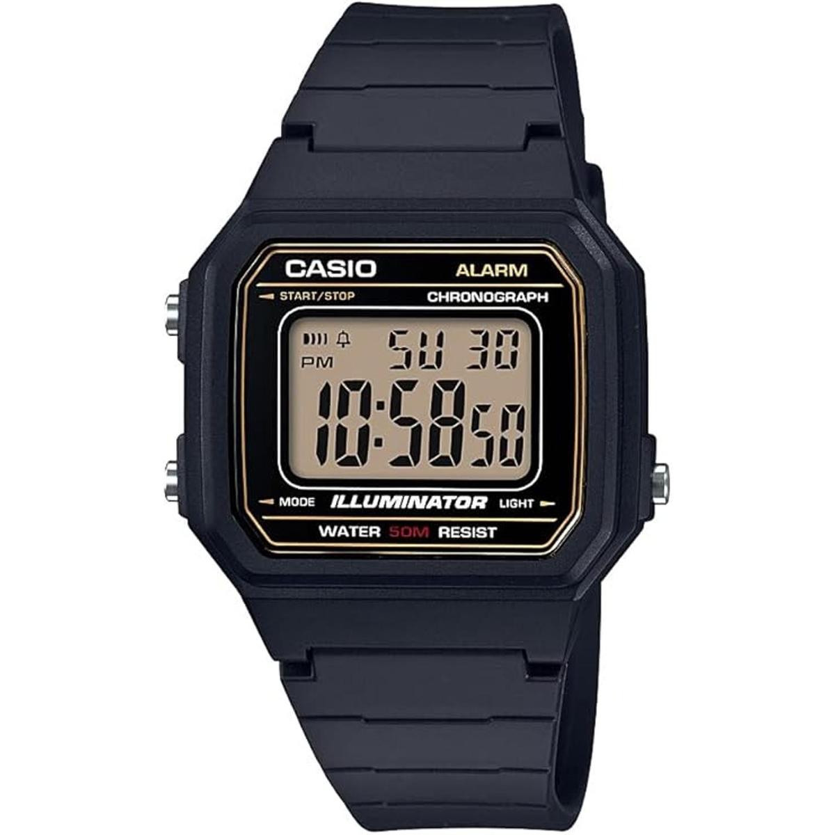 Reloj casual de resina de cuarzo clásico para