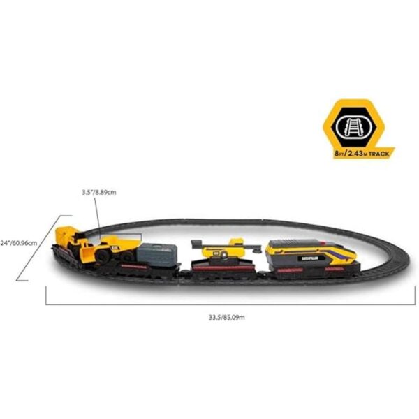 Cat Construction Little Machines Power Tracks Juego de