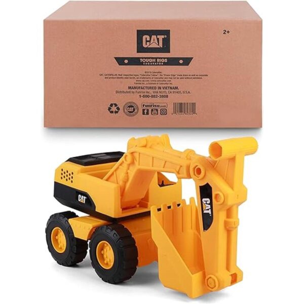 Cat Construction Excavadora de juguetes de 15 pulgadas_6