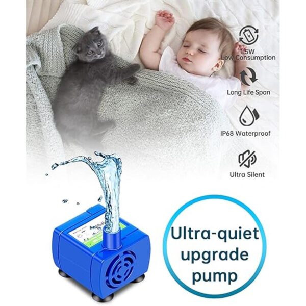 Cat Water Fountain PumpPet Fountain Pump Replacement Pump