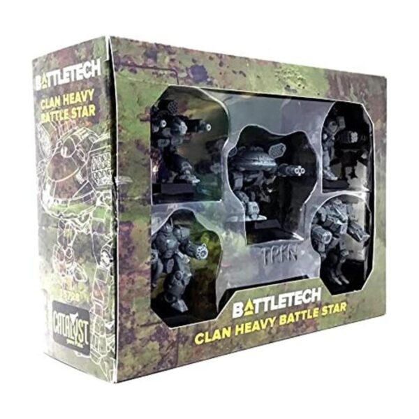 Catalyst Game Labs BattleTech Clan Heavy Battle Star gris_1
