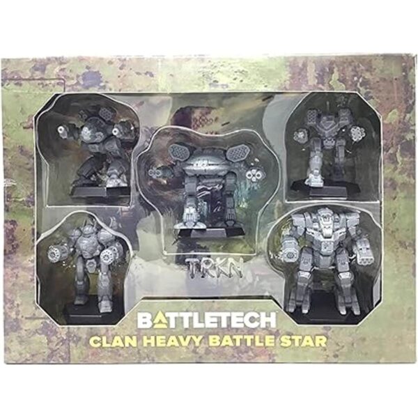 Catalyst Game Labs BattleTech Clan Heavy Battle Star gris_2