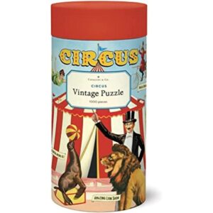 Cavallini Vintage Circus Jigsaw Puzzle 1000 piezas_1