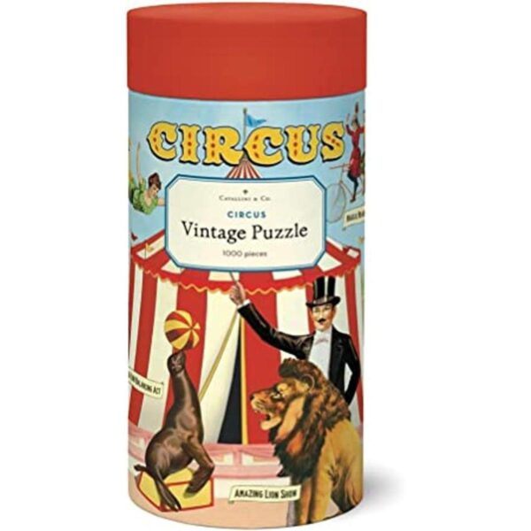 Cavallini Vintage Circus Jigsaw Puzzle 1000 piezas_1