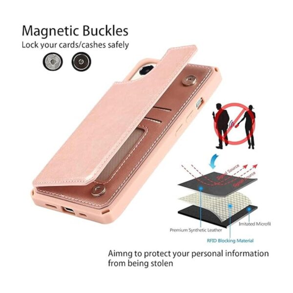 Cavor Funda para iPhone 13 funda para tarjetero tipo_4