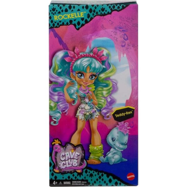 Cave Club Muñeca Rockelle 8 10 pulgadas pelo verde_6