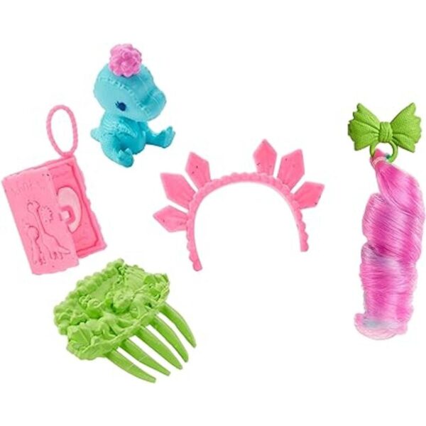 Cave Club Muñeca Rockelle 8 10 pulgadas pelo verde_4