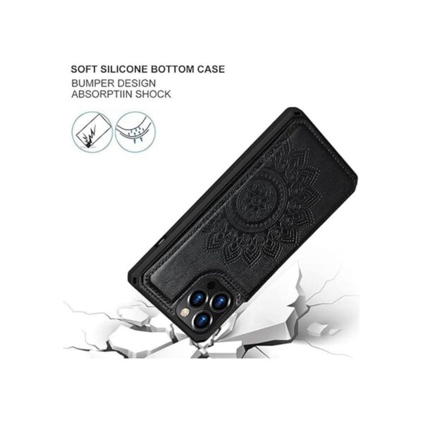 Cavor Funda para iPhone 1212 Pro con diseño de mandala en_4