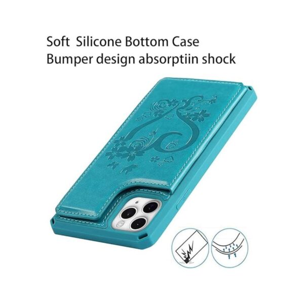 Cavor Funda para iPhone 11 Pro Max funda para tarjetero_5