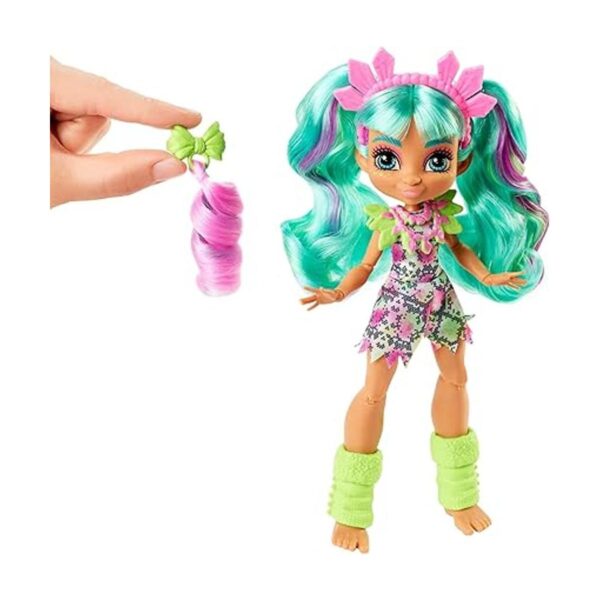 Cave Club Muñeca Rockelle 8 10 pulgadas pelo verde_5
