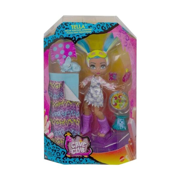 Cave Club Stellar Sleepover Adventure Playset con Tella